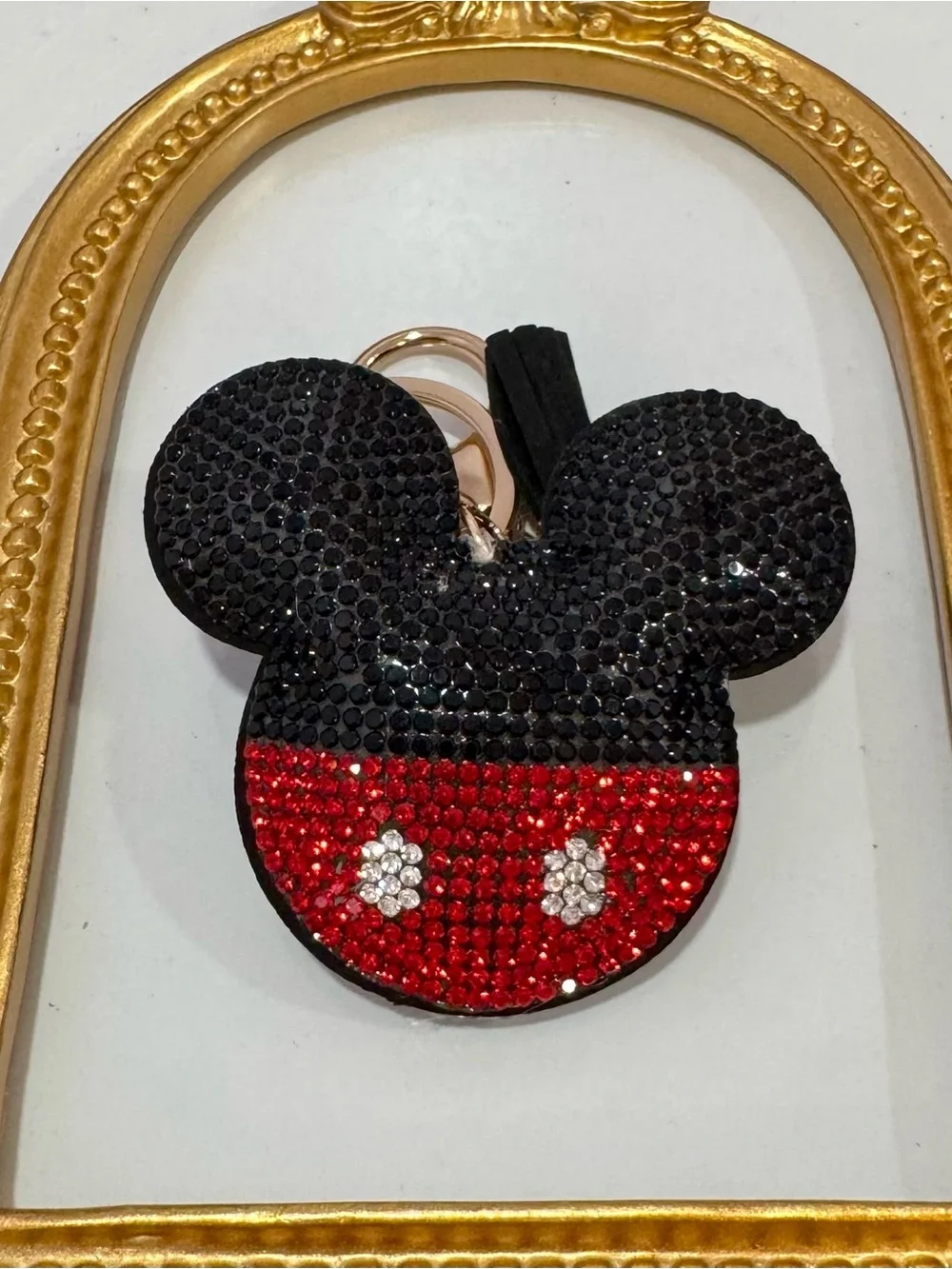New Mickey Head Keychain/Bag Charm